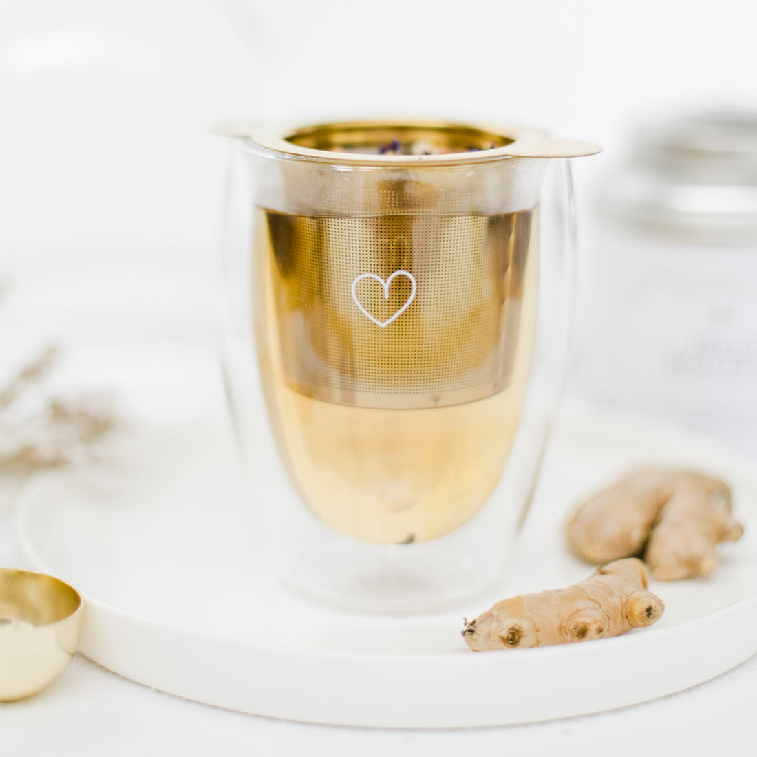 Thermoglass "Heart" 350 ml Set of 2