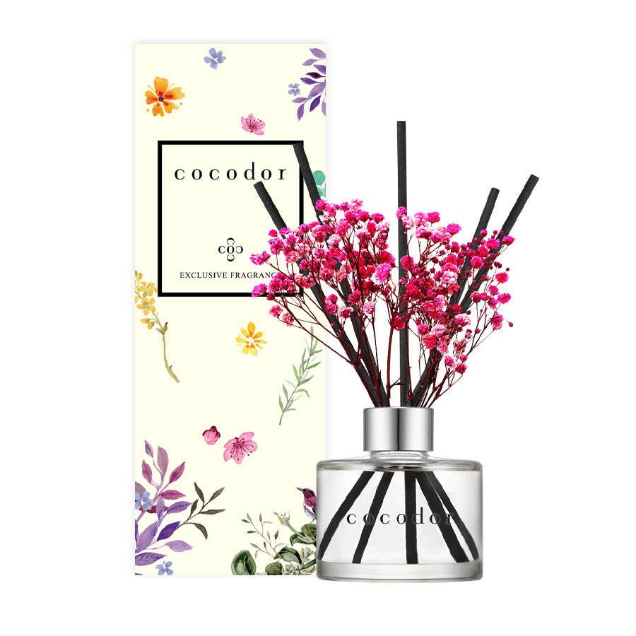 Cocodor Flower Diffuser 120ml (4.0oz) Rose Perfume Fragrance
