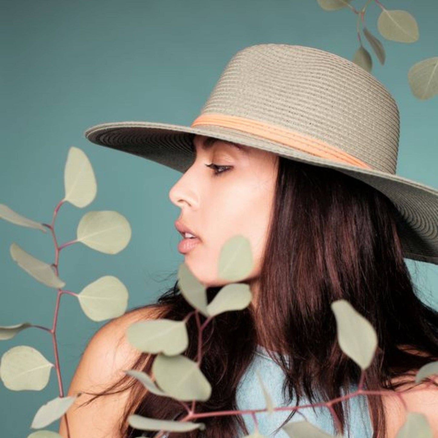 Summer Hat Arani (XS) Eucalyptus