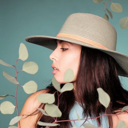 Summer Hat Arani (XS) Eucalyptus