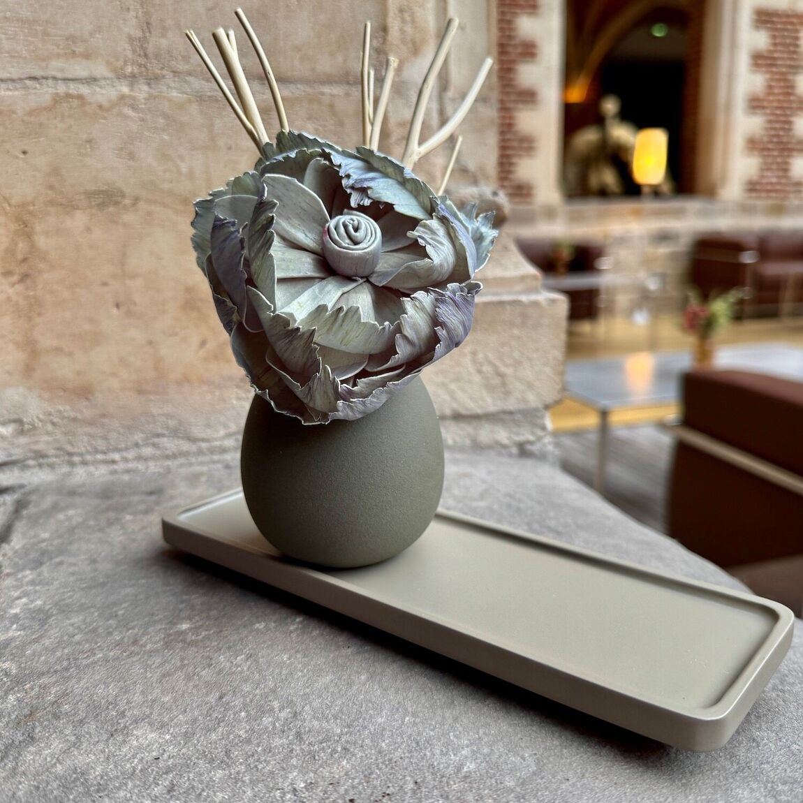 Flower Diffuser Leoni Kaki