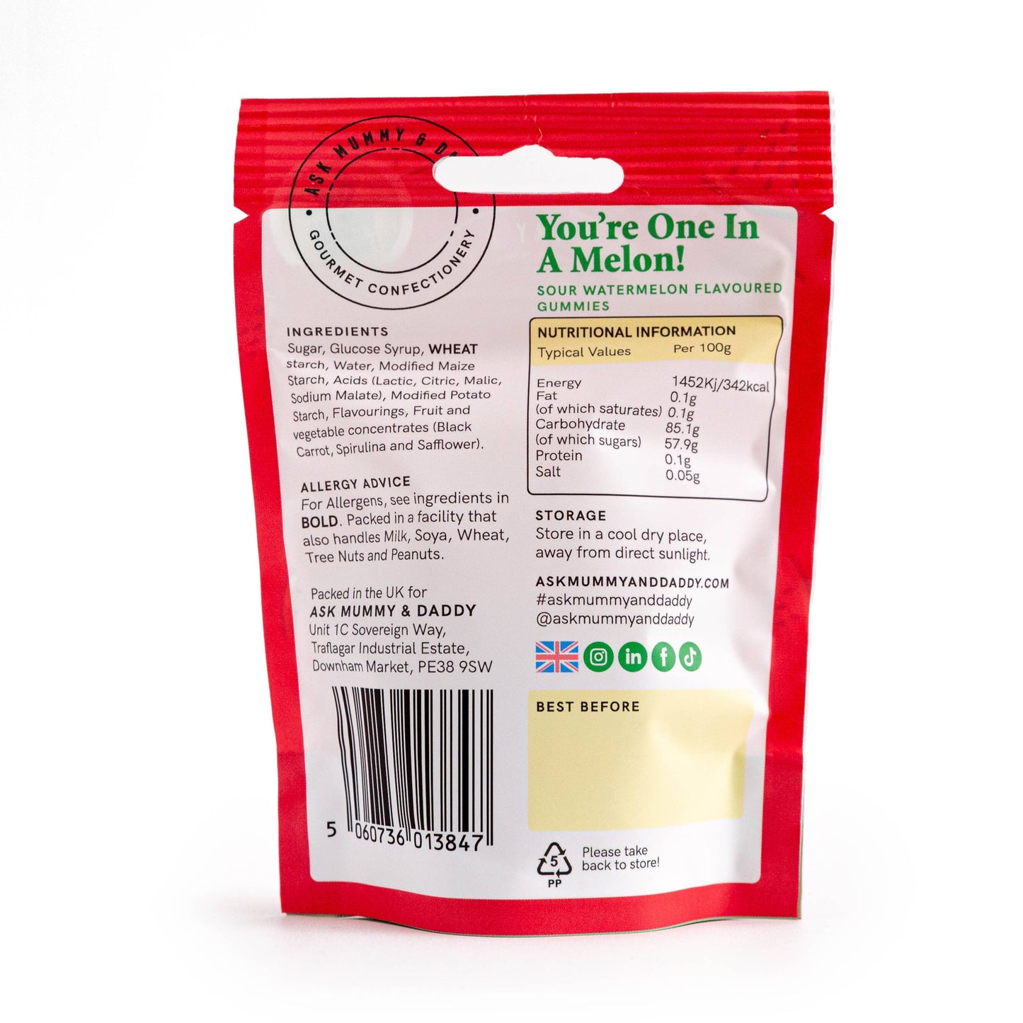 You're One In A Melon! Gummies (50g)
