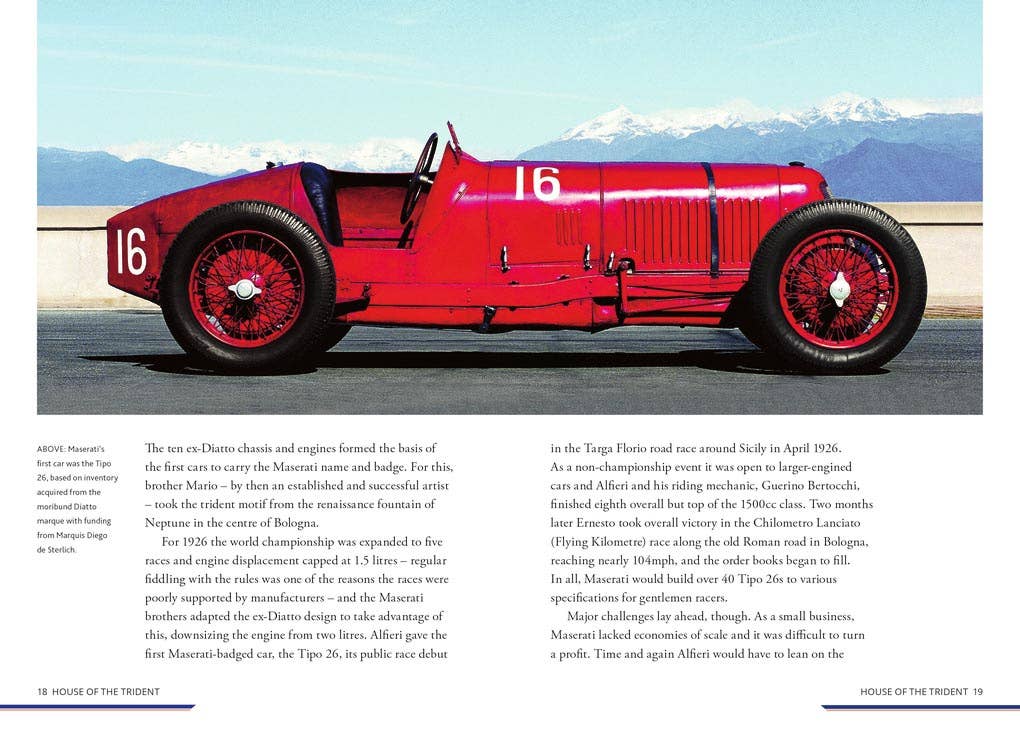 The Story Of Maserati Book