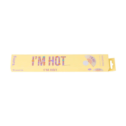 Beaded I'm Hot Hand Fan