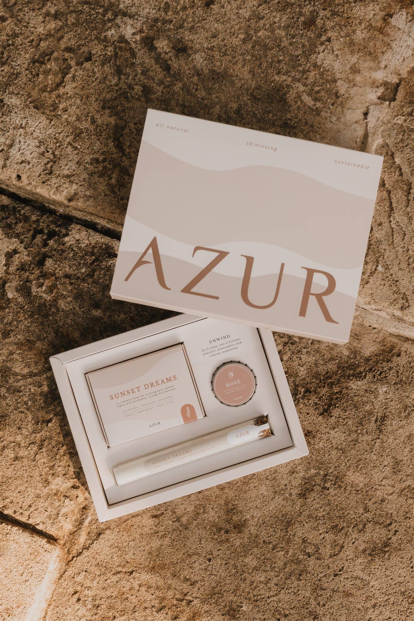 Azur UNWIND gift set