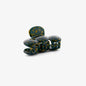 Green & Mustard Hair Clip