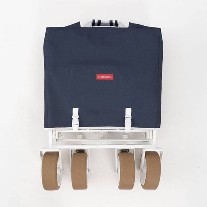 Beach Cart (Blue & White)