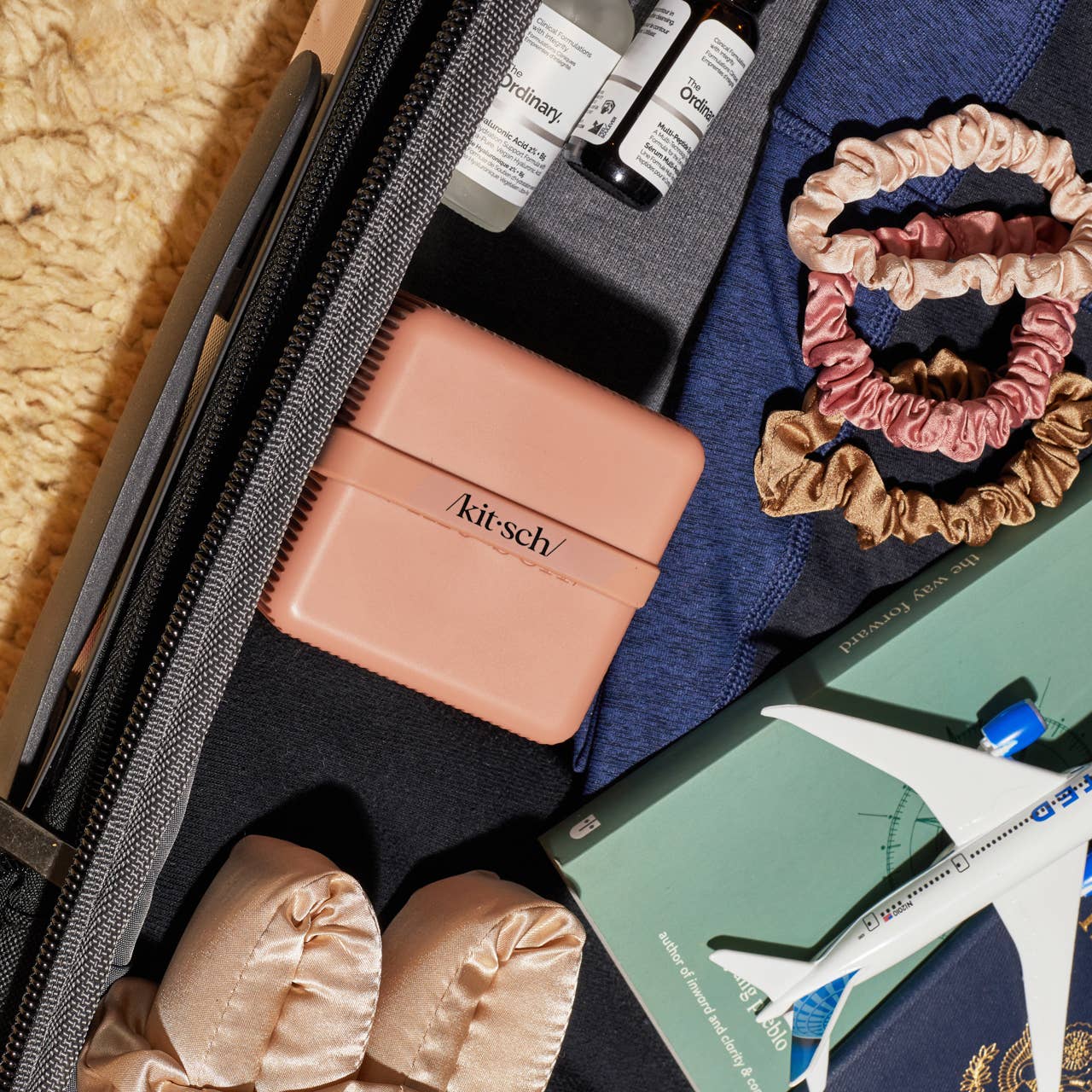 Travel Case For Shampoo Soap Bars (Rose)