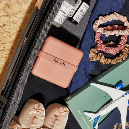 Travel Case For Shampoo Soap Bars (Rose)