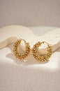 Woven Hoop Earrings