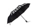 Foldable Umbrella "Fucking Rain" Black