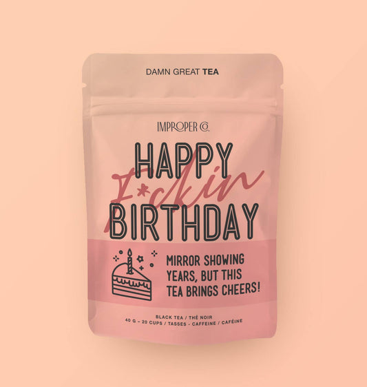 Happy Fuckin Birthday Tea, Flavoured Tea Blend