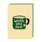 World's Best Dad Mug Father's Day Card: Cellophane