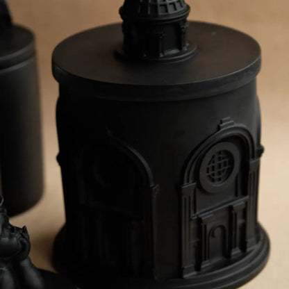 Agricultural Elegance Black Candle