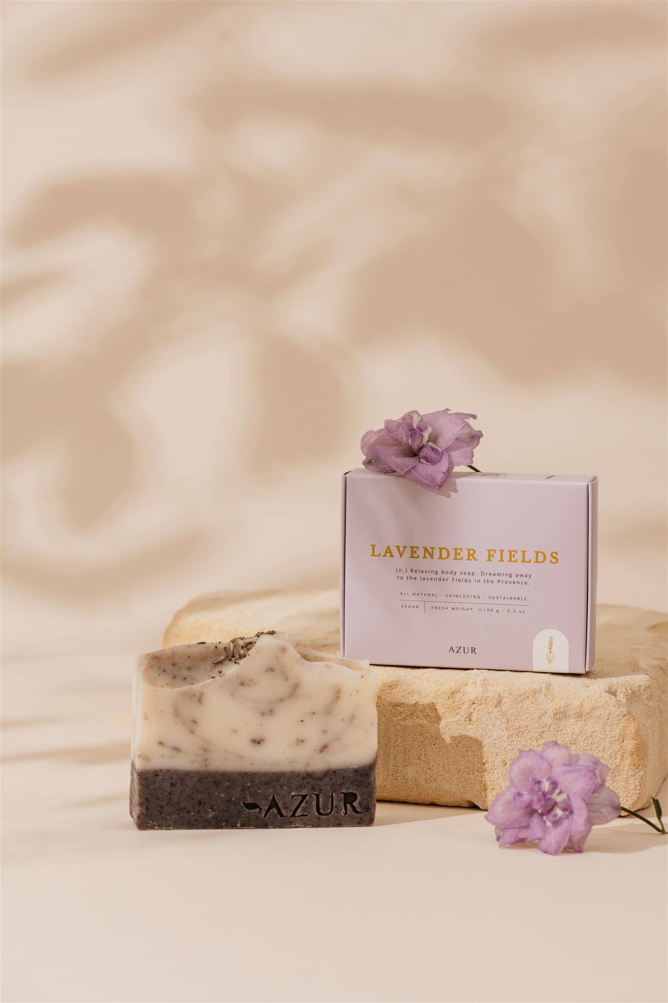 LAVENDER FIELDS | body bar | natural soap