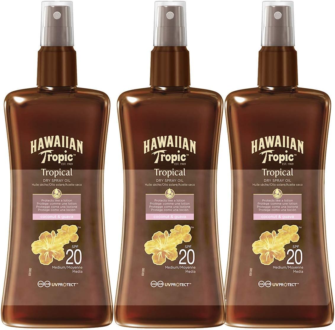 Hawaiian Tropic  Protective   SPF  20 Coconut & Guava