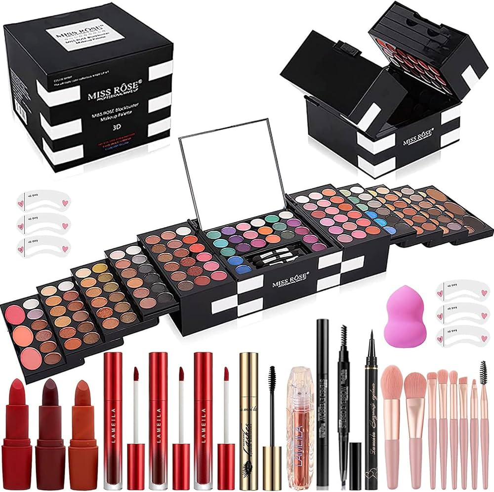 Professional black premium makeup palette 148colors