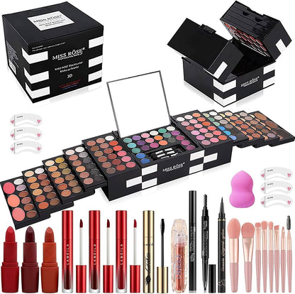 Professional black premium makeup palette 148colors