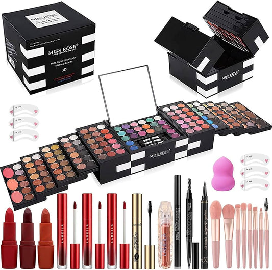 Professional black premium makeup palette 148colors