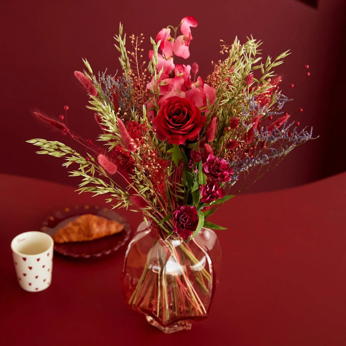 Red Romance Flower Boquete