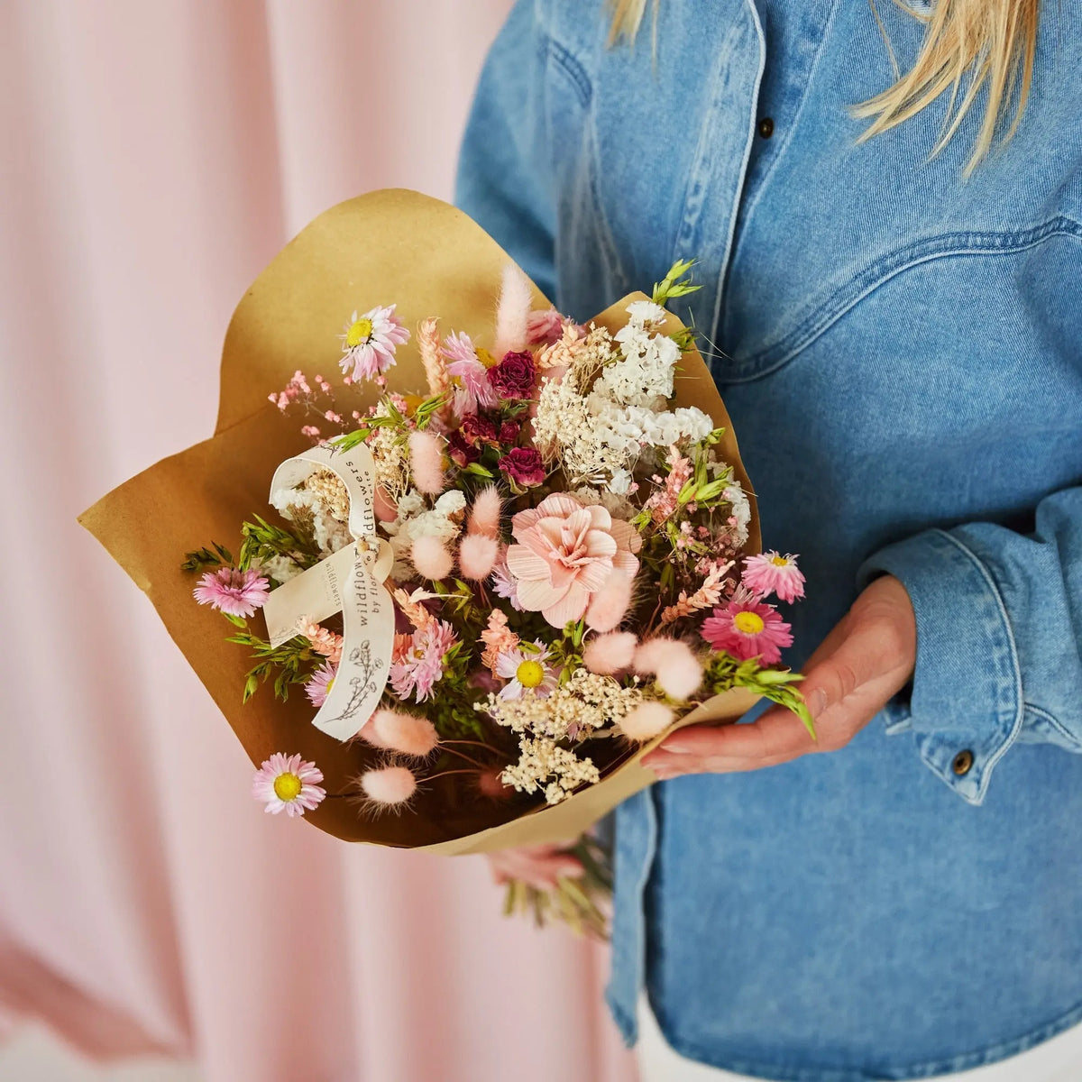 Pink Joy Dried Flowers Boquete