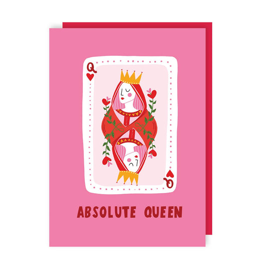 Absolute Queen Greeting Card