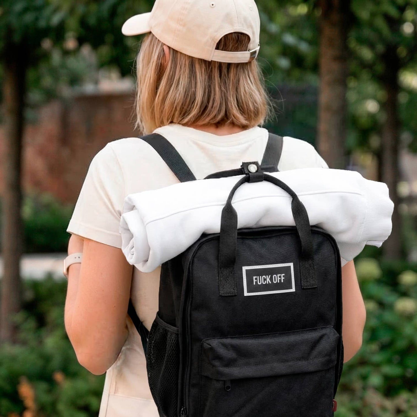 Backpack "Fuck Off"