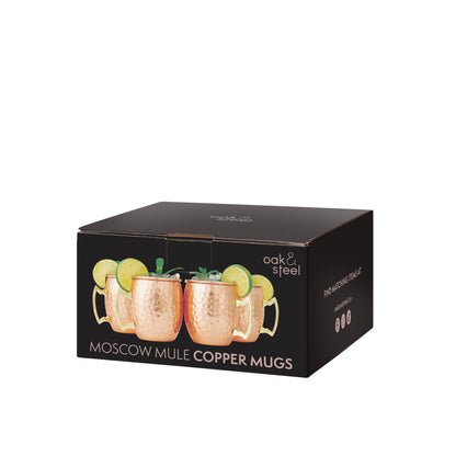 4 Moscow Mule Cocktail Mugs