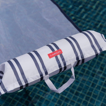 White & Blue Pool Hammock
