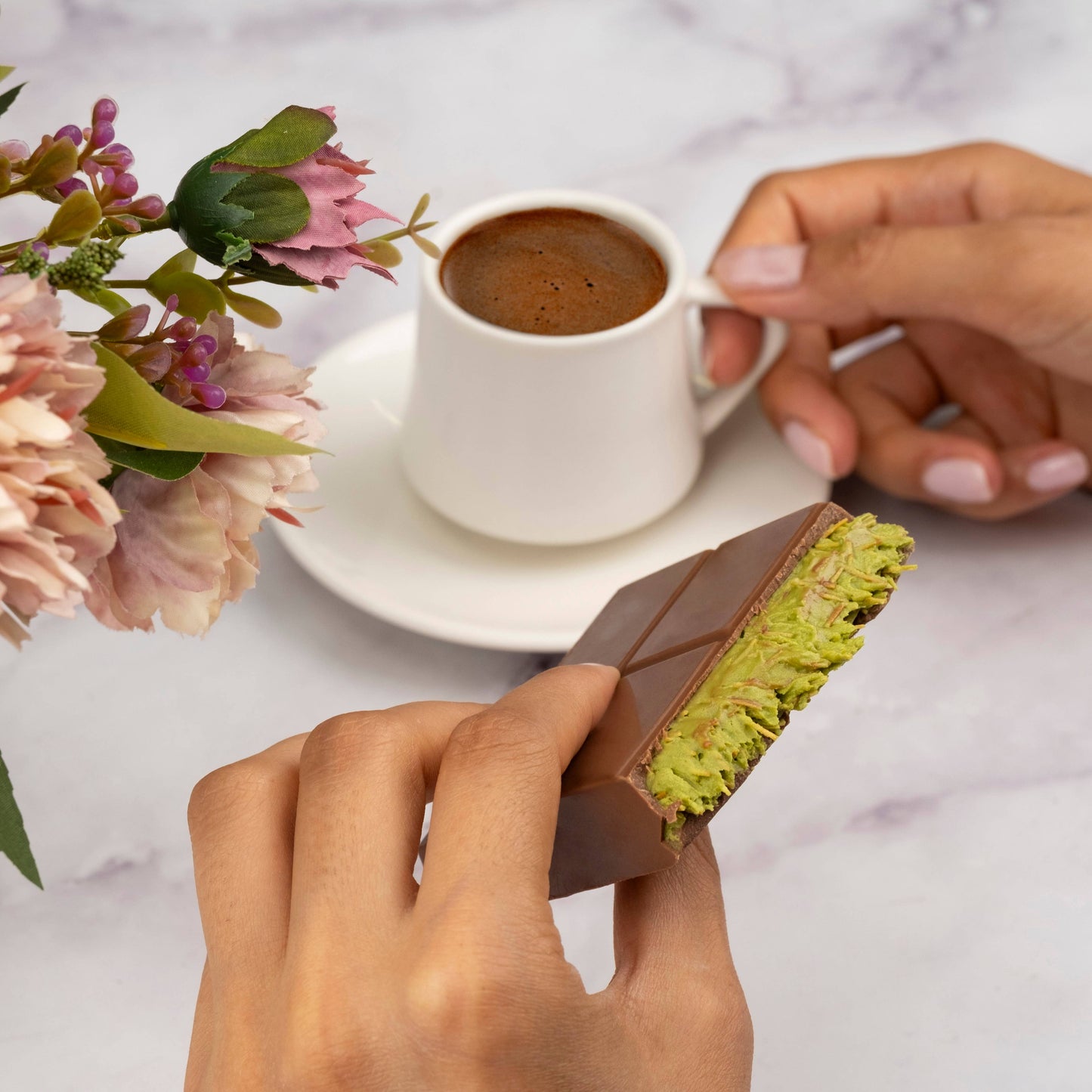 Pistachio & Kadayif Milk Chocolate, 100G