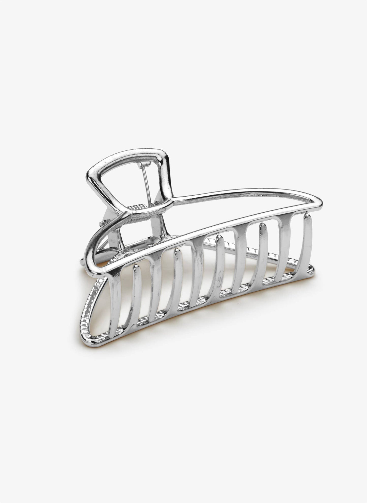 Caro Silver Hair Clip