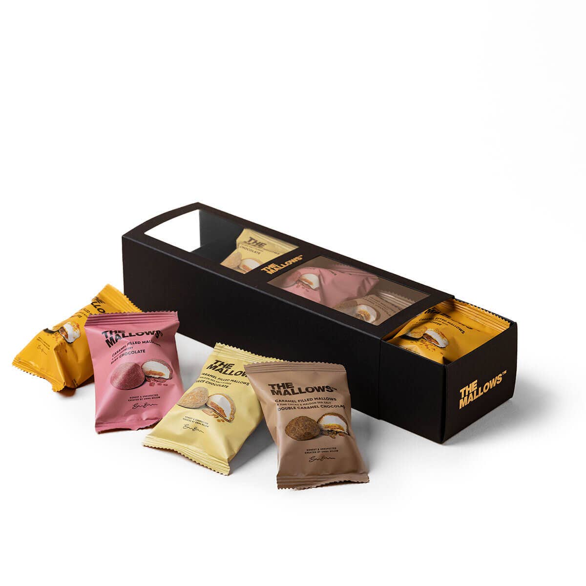 CARAMEL FILLED MALLOWS GIFT BOX 8 PCS