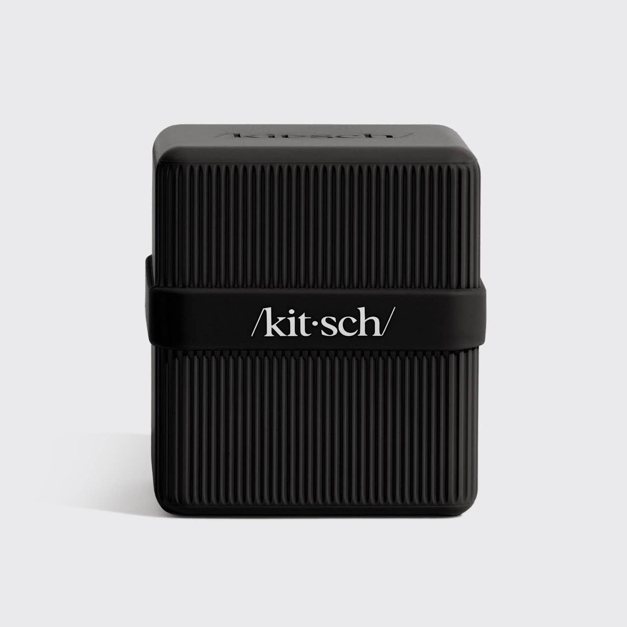 Travel Case For Shampoo Soap Bars (Black)