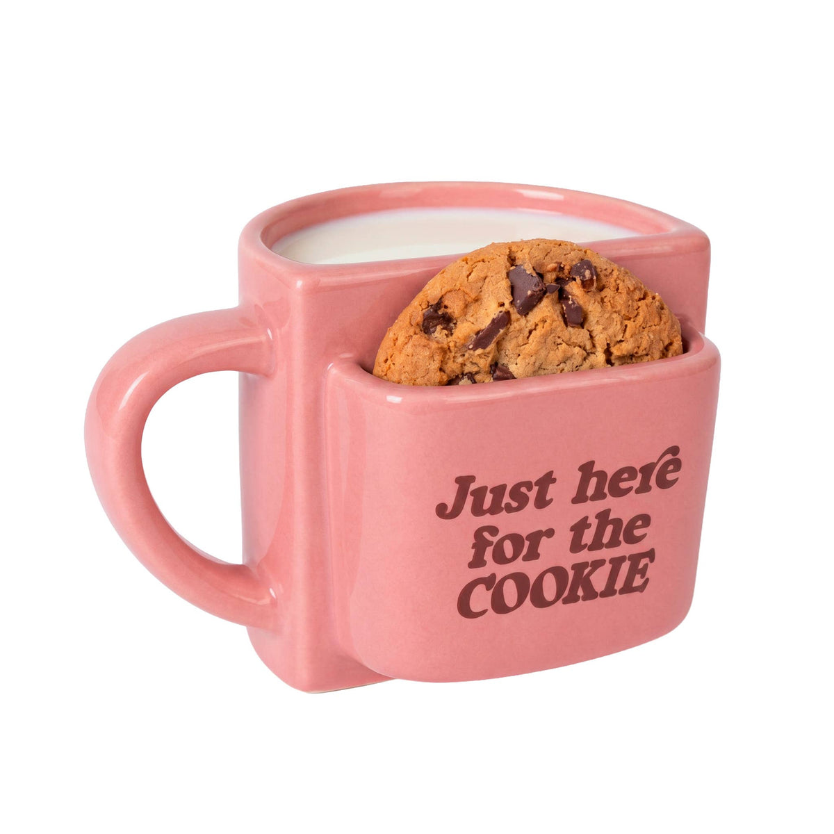 Pocket Mug "Just Here For The Cookie"