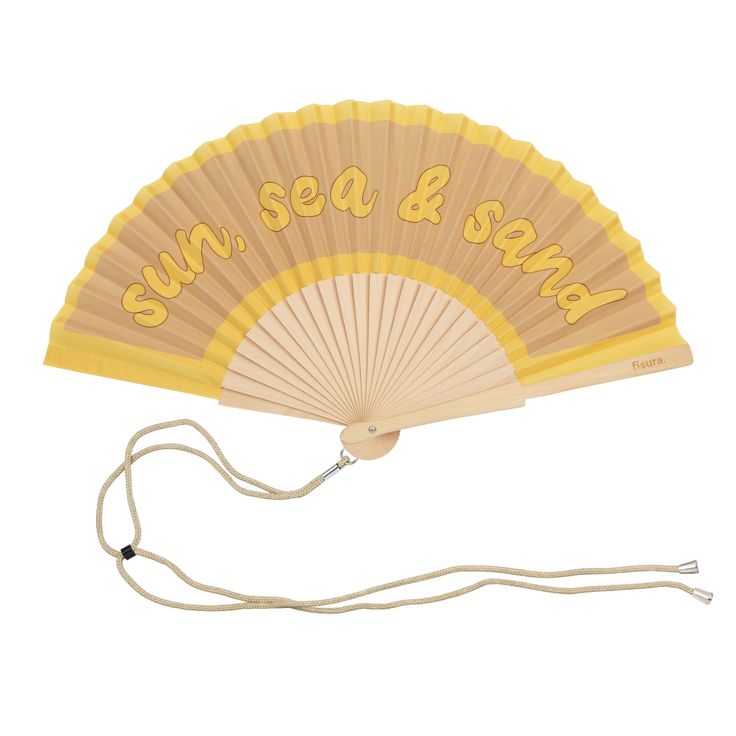 Hand Fan Sun, Sea & Sand