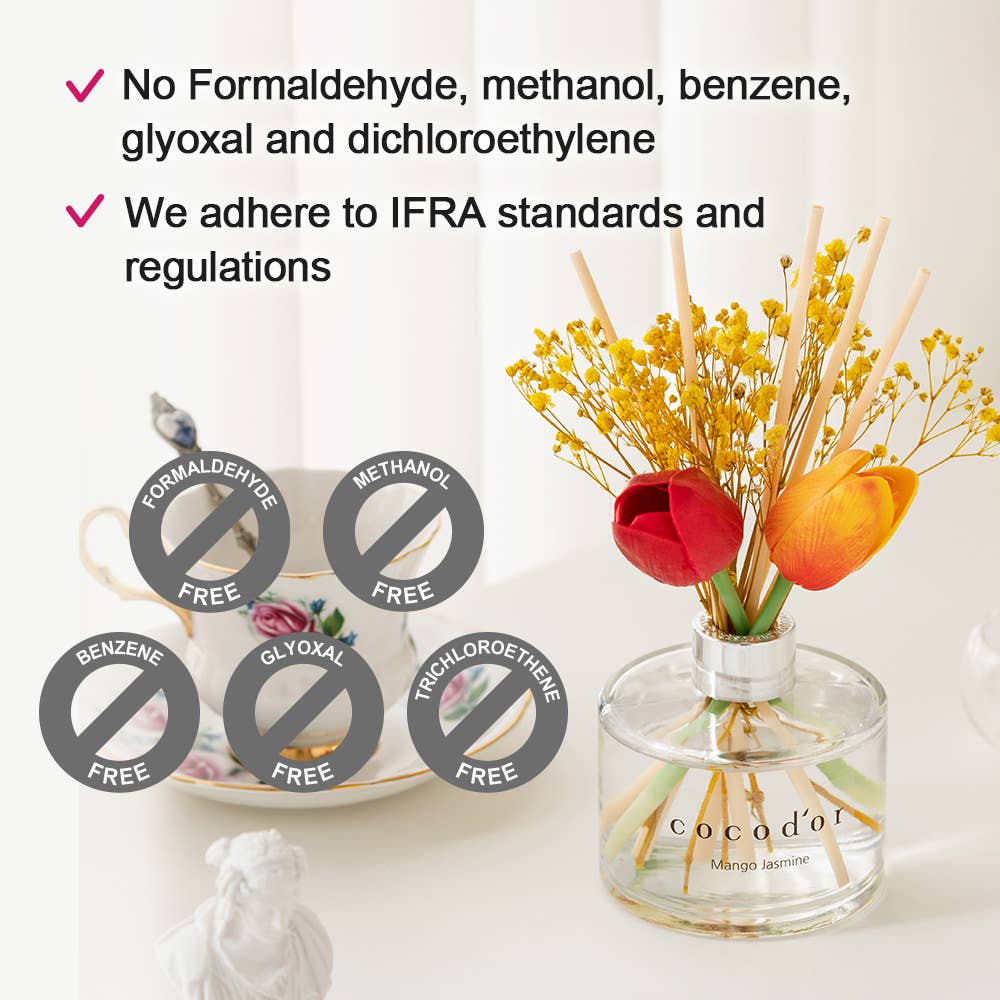 Cocodor Tulip Diffuser 200ml (6.7oz) April Breeze Fragrance