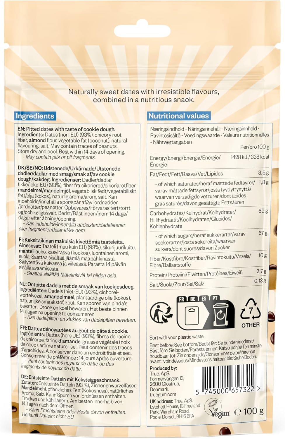 True Dates Cookie Dough