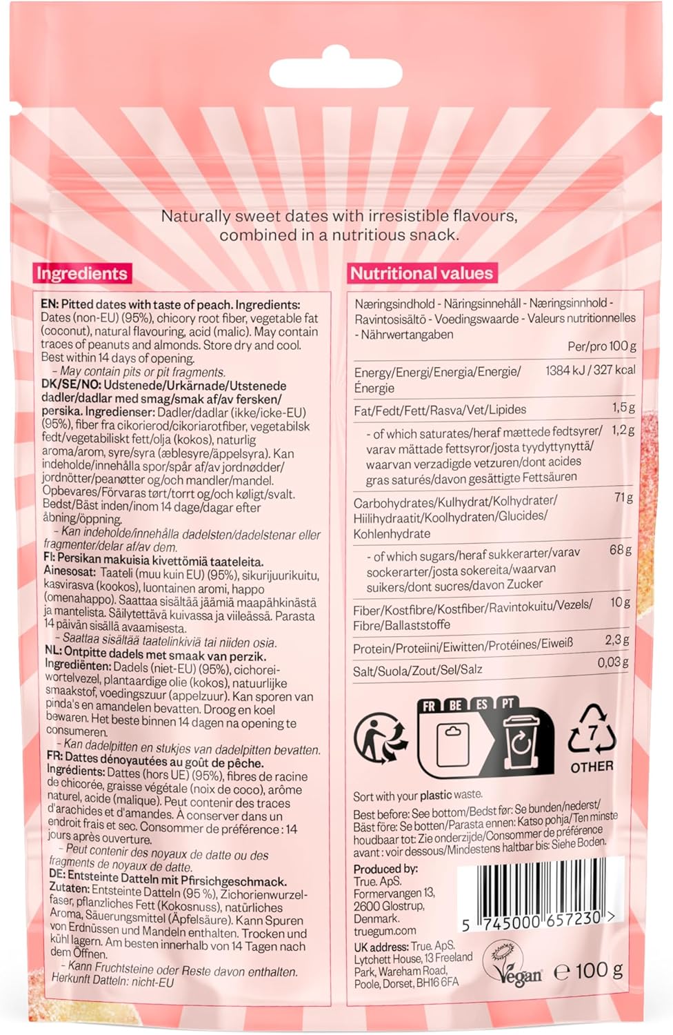 True Dates Sweet Peach