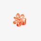Flower Orange Hair Clip