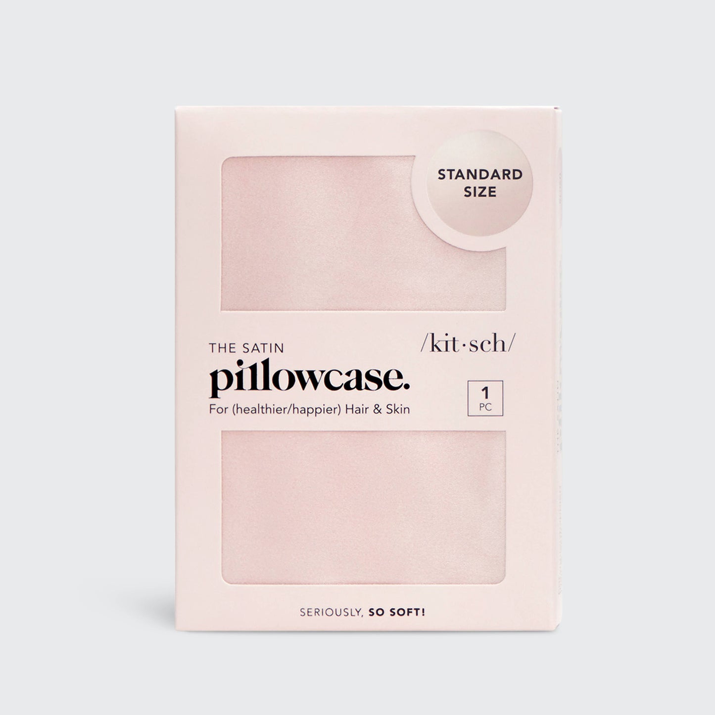 Rose Satin Pillow Case (Standard)