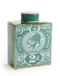 Postage Stamp Ceramic Vase