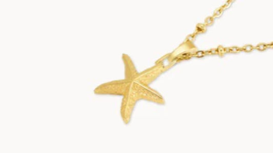 Radiant Starfish Necklace
