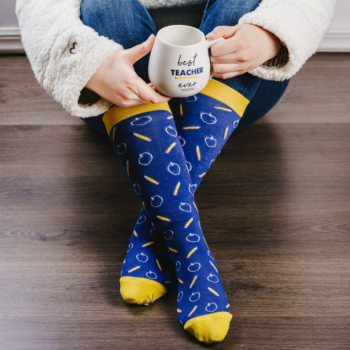Best Teacher Ever - Mug and Sock Set