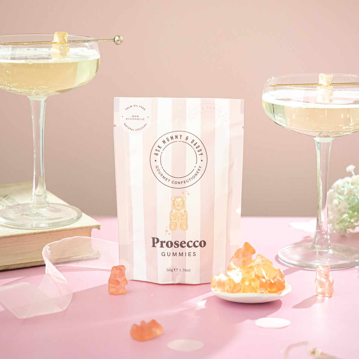 Prosecco Gummy Bears (50g)