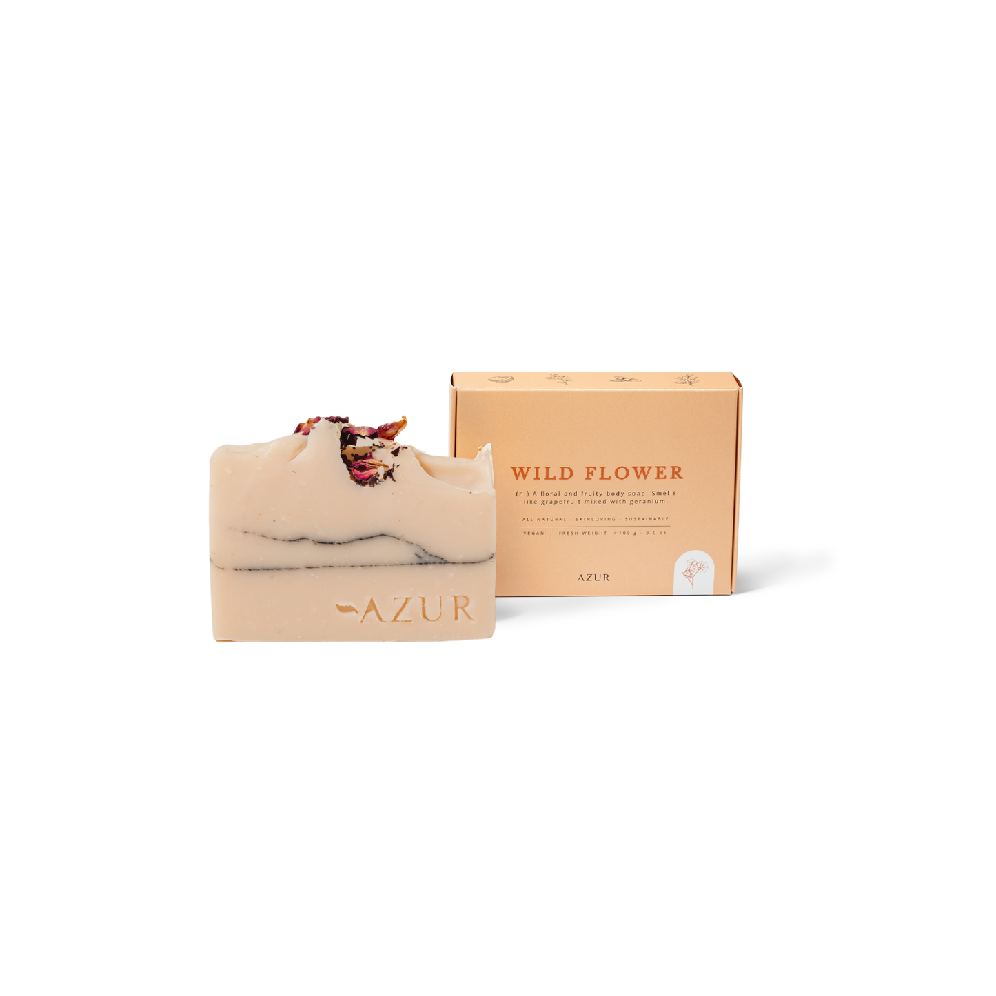 WILD FLOWER | body bar | natural soap