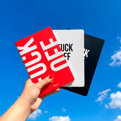 A5 Notebook "Fuck Off" (pack of 3)