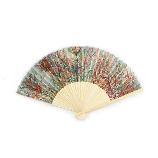 Hand Fan Peach Blossom