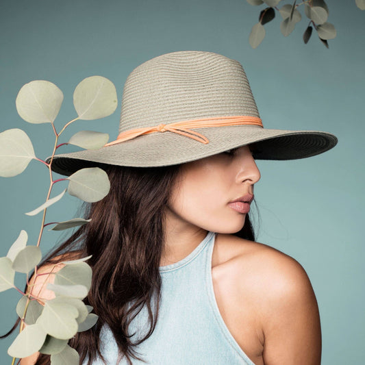 Summer Hat Arani (XS) Eucalyptus