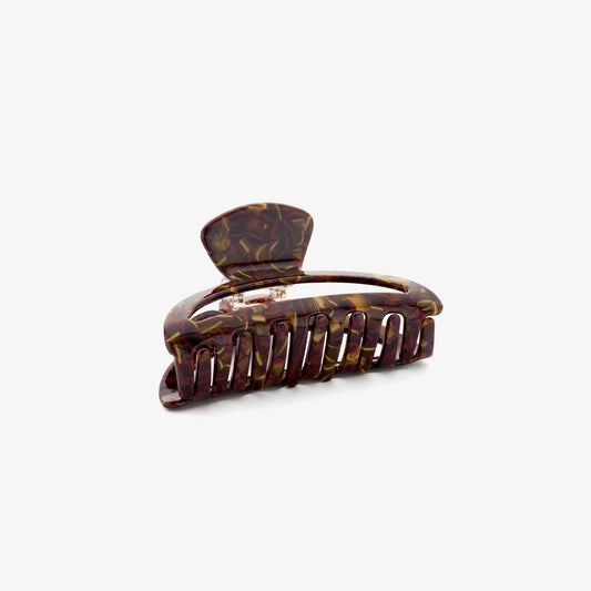 Brown & Gold Hair Clip