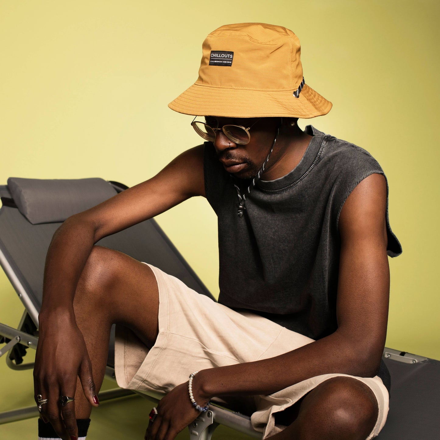 Bucket Hat Pasay Curry (L-XL)